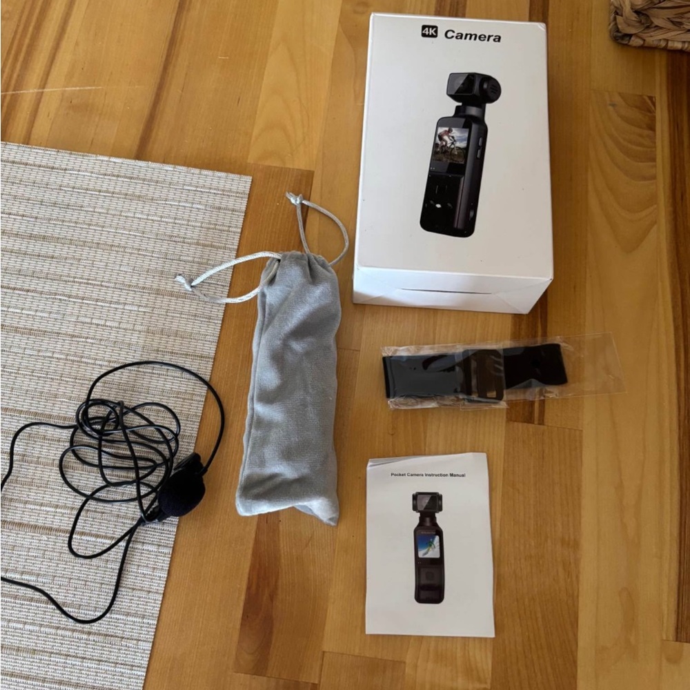 4K Camera with Accessories